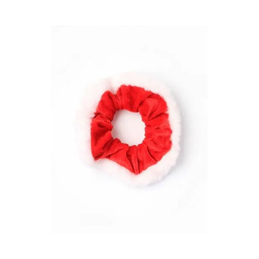 Velvet Christmas Scrunchie