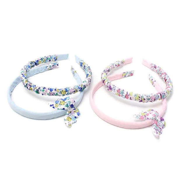 Set Of 2 Floral Butterfly Alicebands