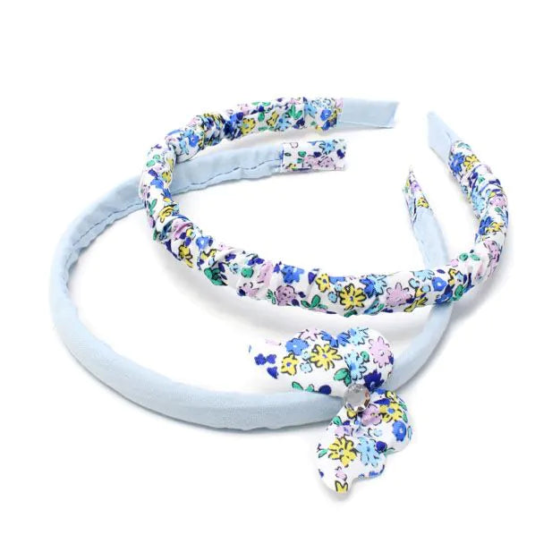 Set Of 2 Floral Butterfly Alicebands