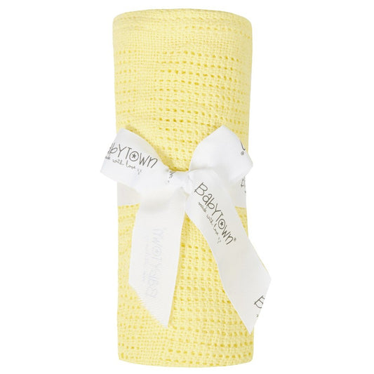 Lemon Cellular Blanket