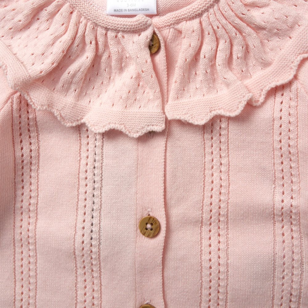 Baby Girls 2 Piece Knitted Outfit