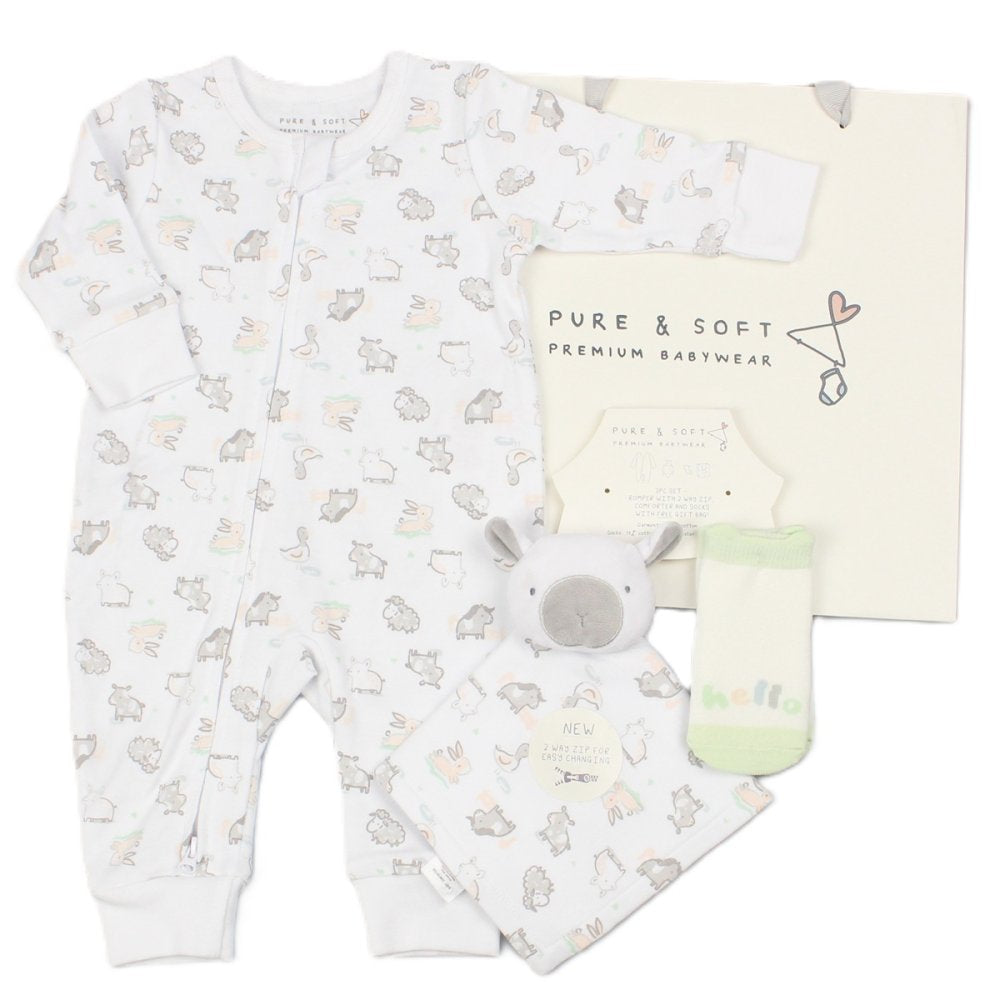 Baby Farm 4 Piece Gift Set