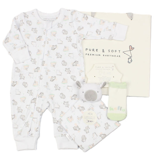 Baby Farm 4 Piece Gift Set