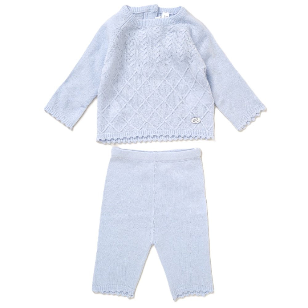 Baby Boys 2 Piece Knitted Outfit
