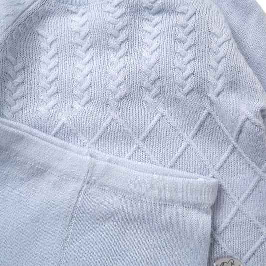 Baby Boys 2 Piece Knitted Outfit