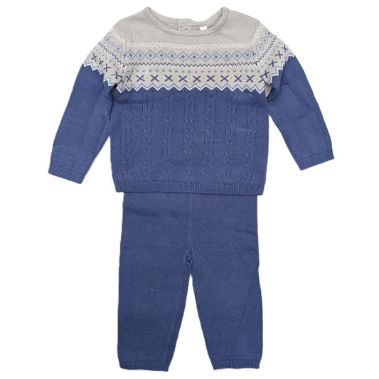 Baby Boys 2 Piece Knitted Outfit