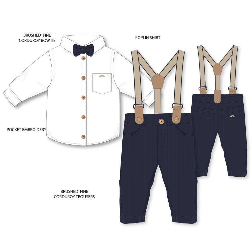 Boys Bow Tie & Braces Outfit
