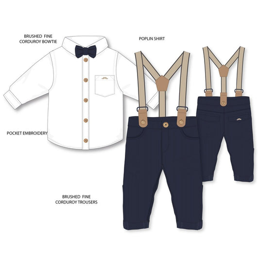 Boys Bow Tie & Braces Outfit
