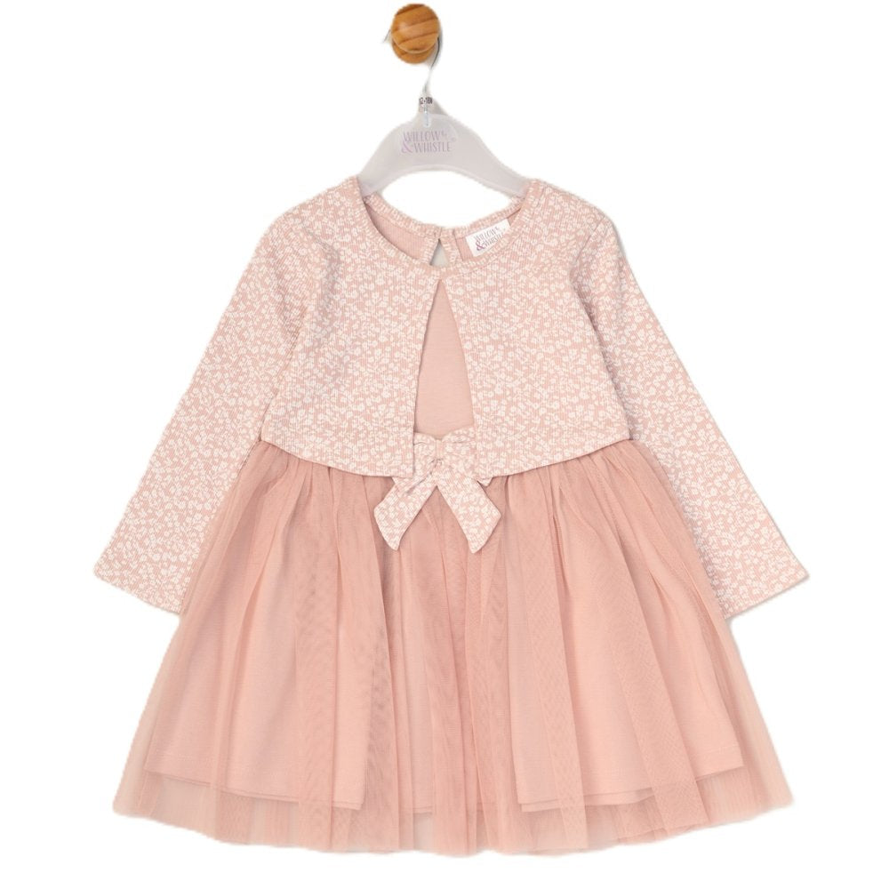 Girls Mock Bolero Dress