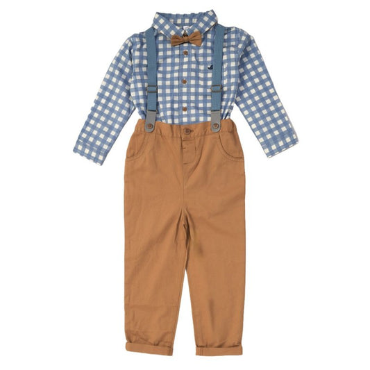 Baby Boys Shirt & Chino Outfit