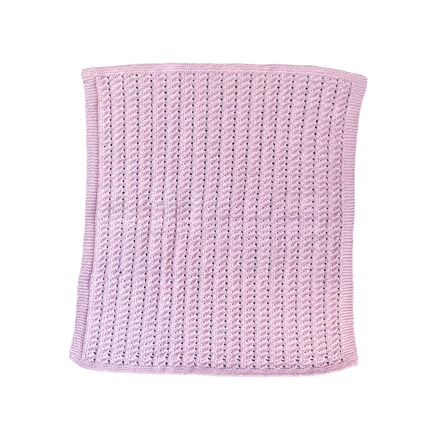 Hand Knitted Pram Blanket