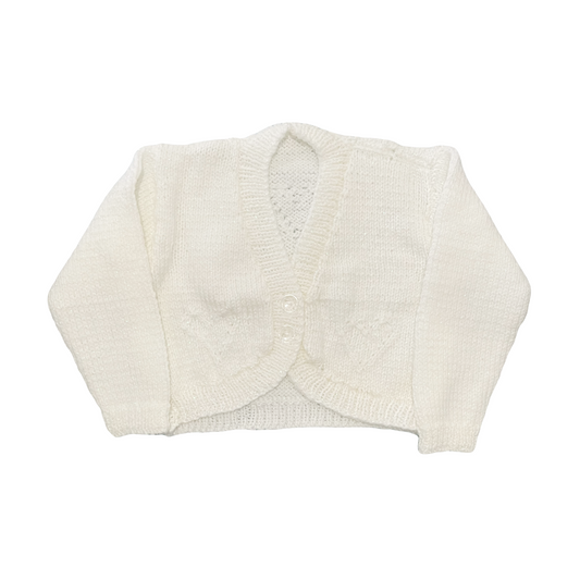 Hand Knitted Sparkly Bolero Cardigan