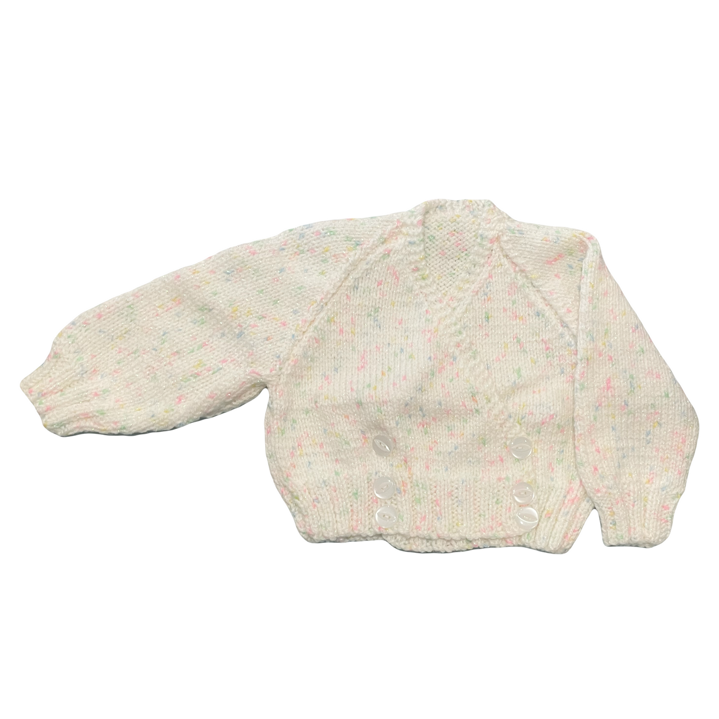 Hand Knitted Wrap Cardigan