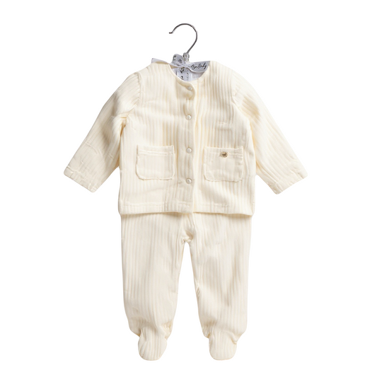 Baby Ribbed Velour Outfit