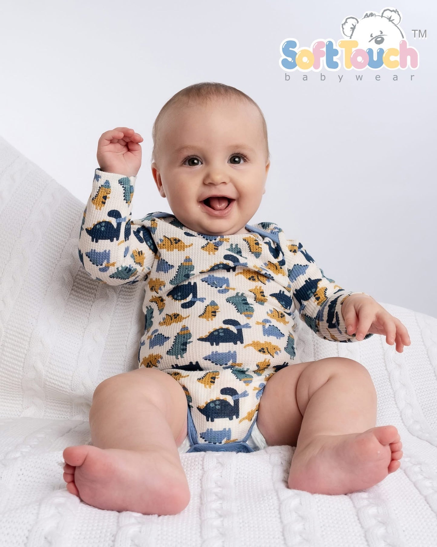 Baby Boys Thermal Bodysuits