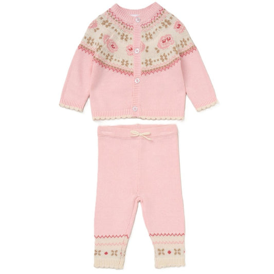 Baby Girls Knitted Outfit