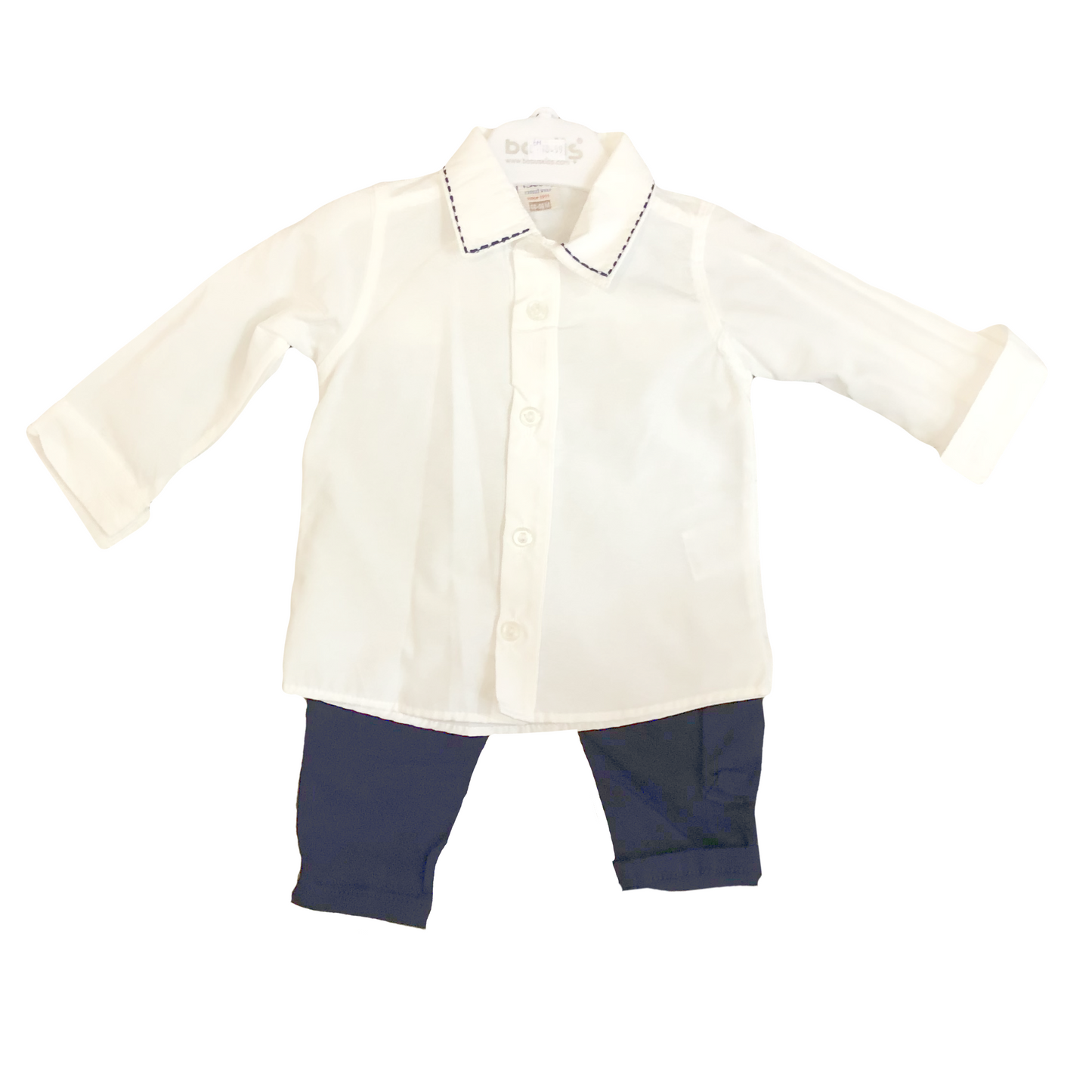 Baby Boys Shirt & Cargo Chino Outfit