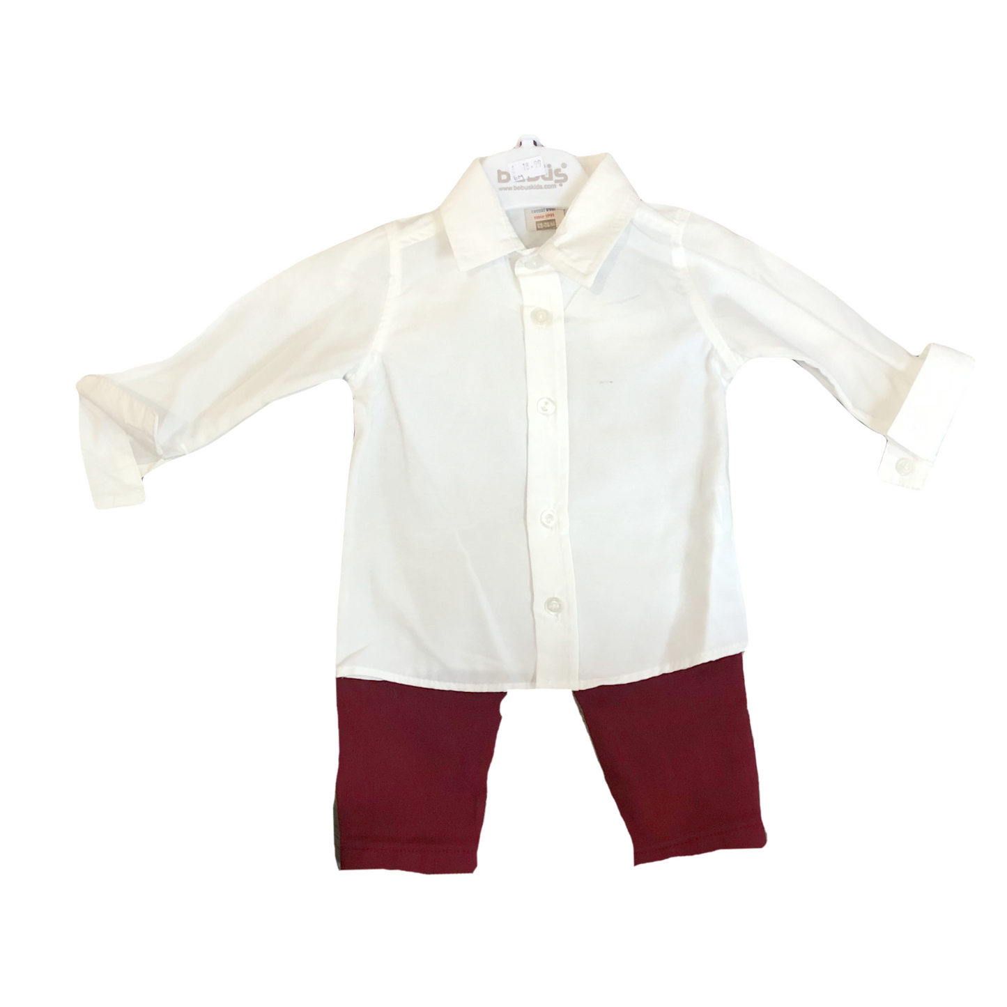 Baby Boys Shirt & Chino Outfit