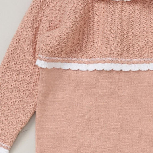 Baby Girls Knitted Romper