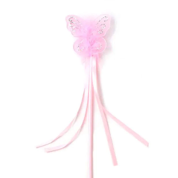 Pink Butterfly Wand