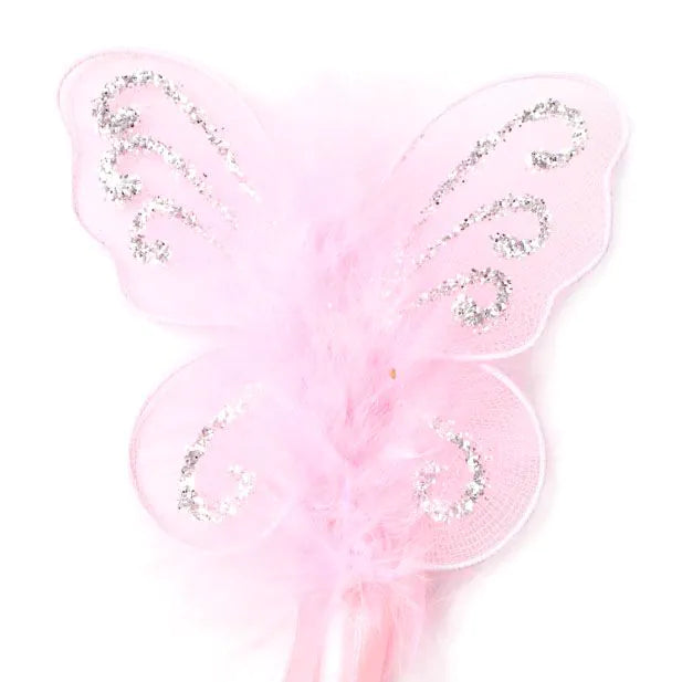 Pink Butterfly Wand