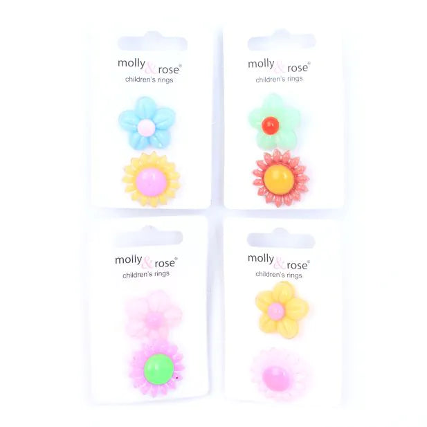 Assorted Flower Rings