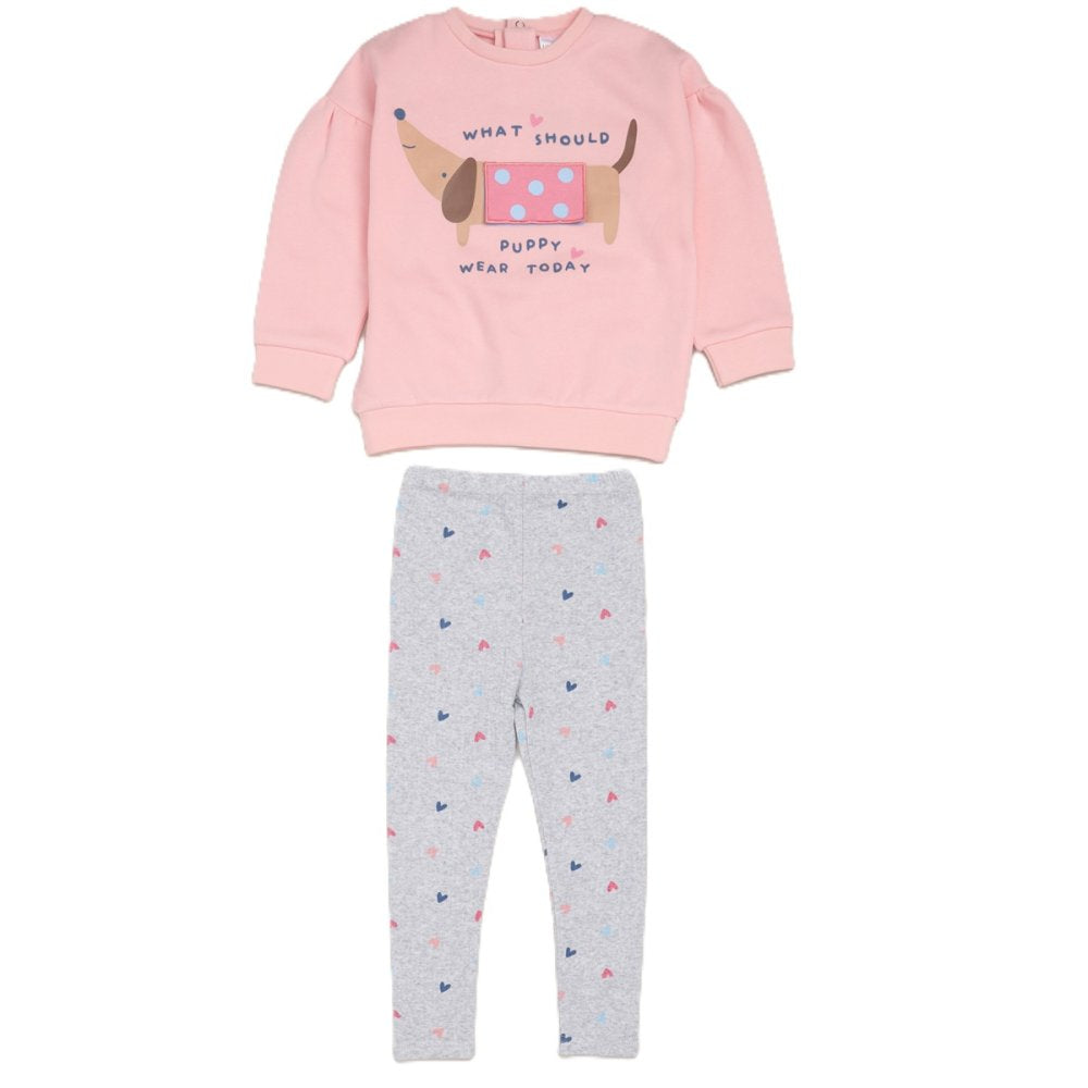Baby Girls Interactive Sweatshirt Outfit