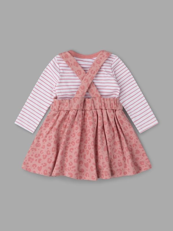 Baby Girls Organic Leopard Print Dress