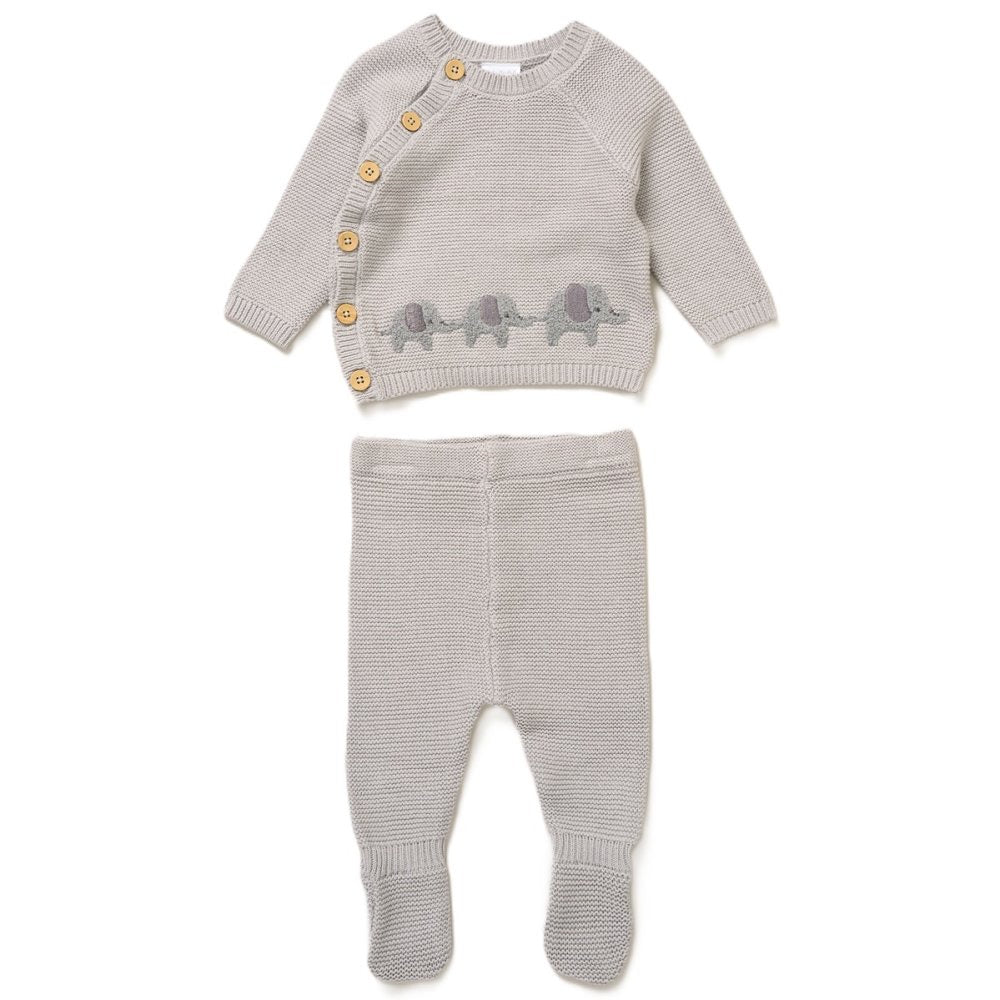 Baby Knitted Elephant Outfit