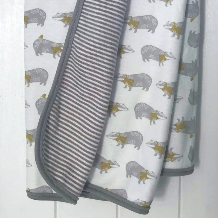 Baby Organic Badger Blanket