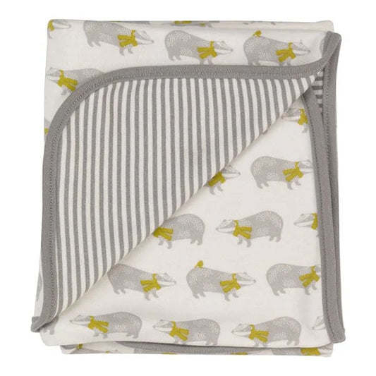 Baby Organic Badger Blanket