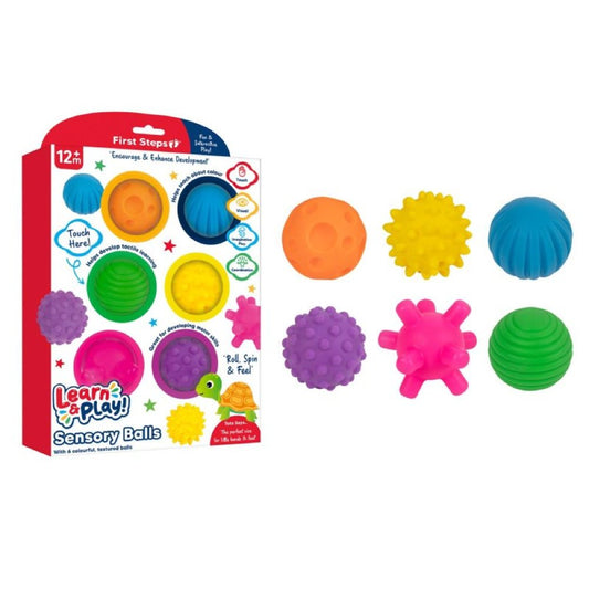 Pack of 6 Sensory Balls
