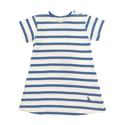 Baby Girls Organic Stripe T-Shirt Dress