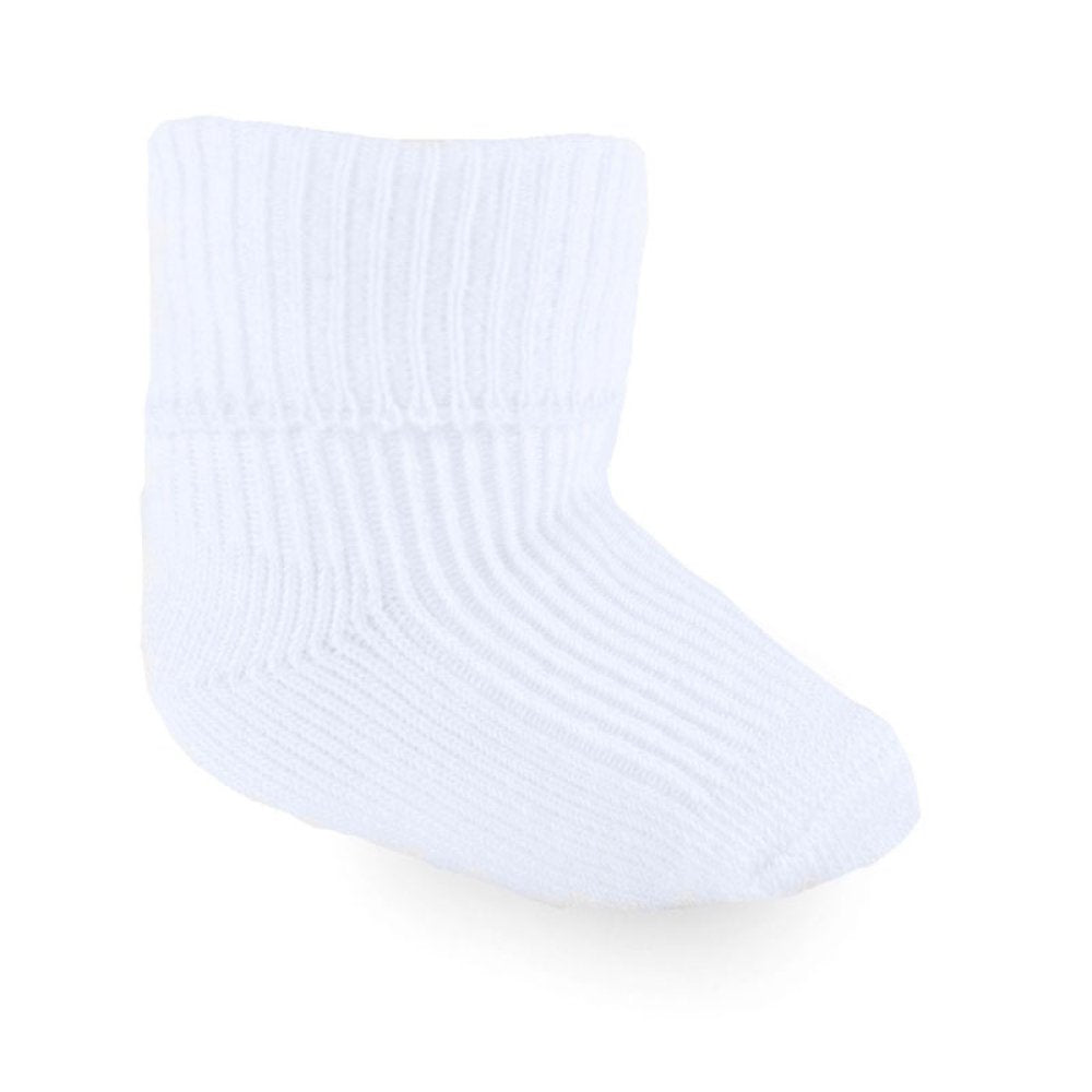 Tiny Baby 2 Pack White Socks