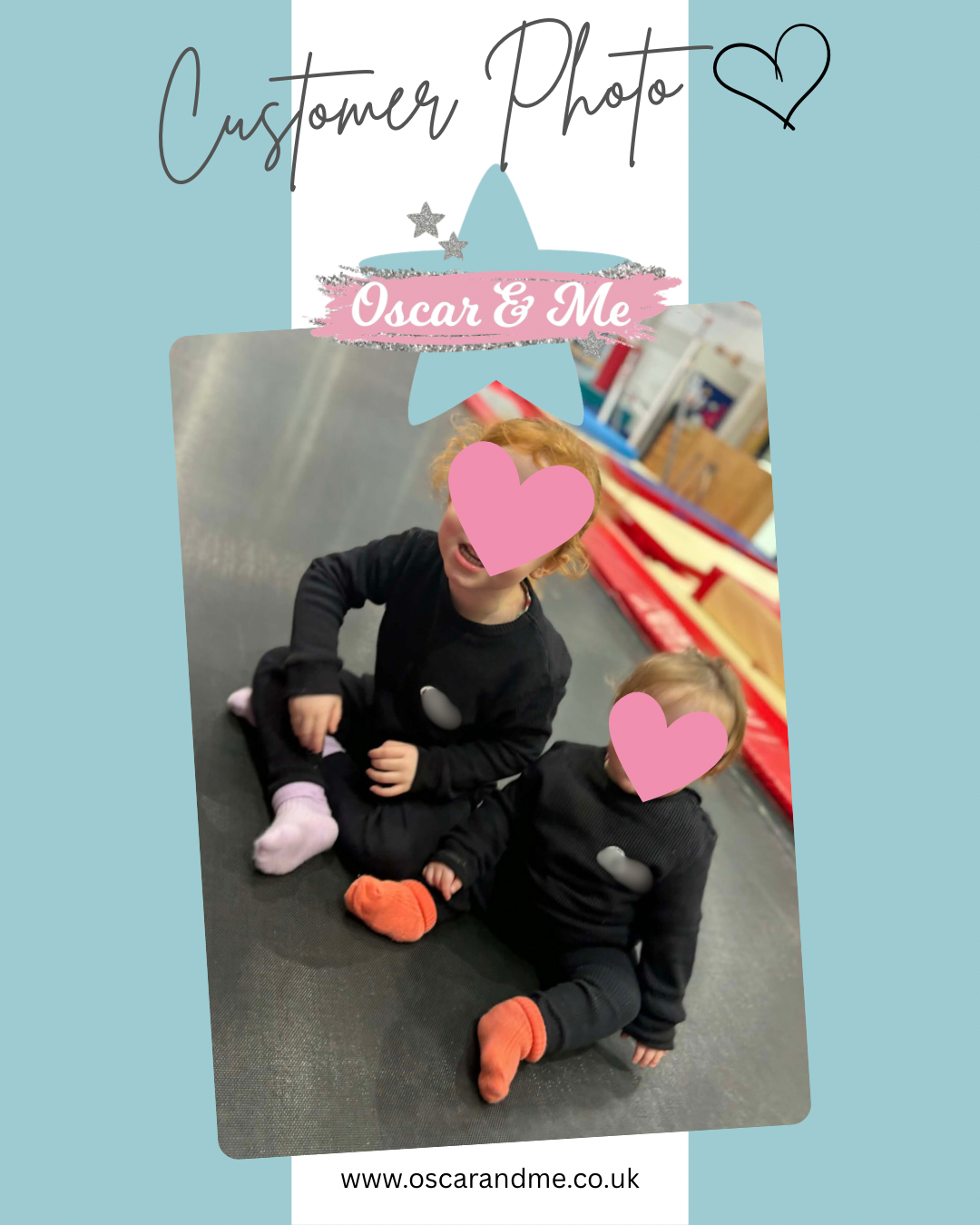 Black Organic Waffle Set