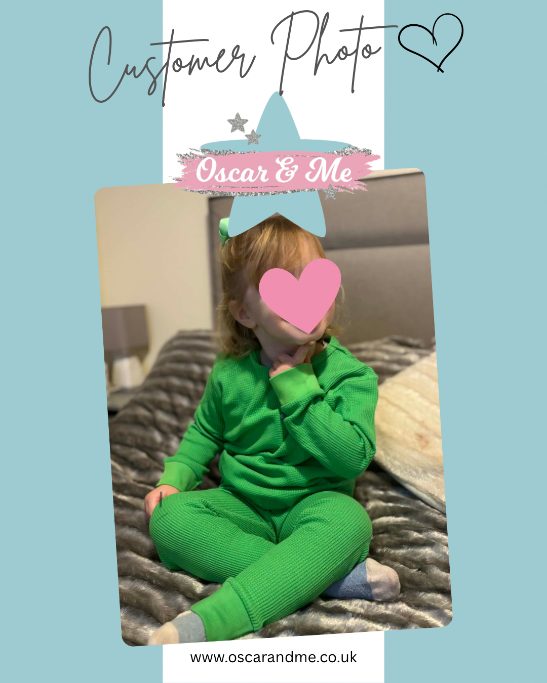 Emerald Green Organic Waffle Set