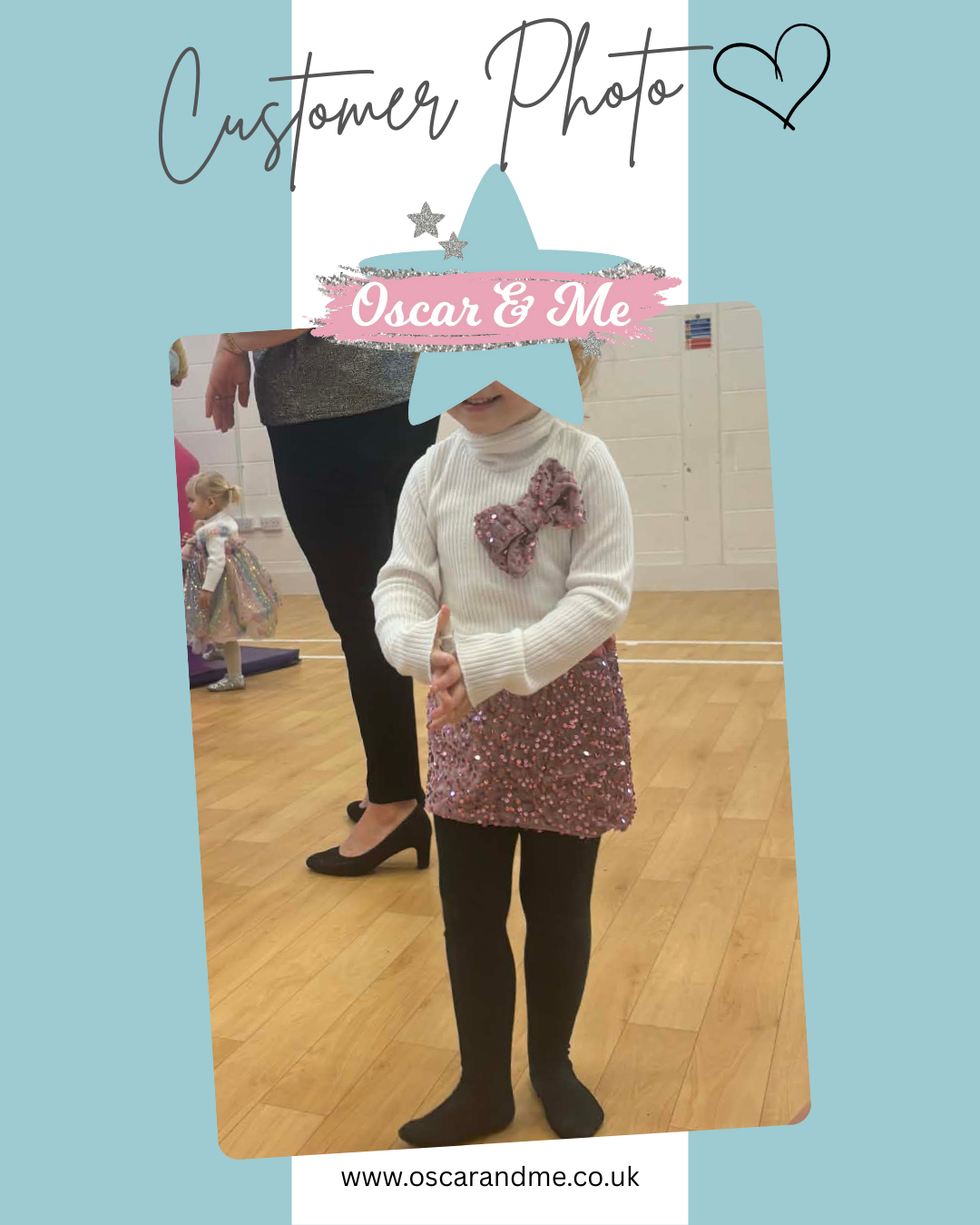 Girls Sequin Skirt & Top Outfit