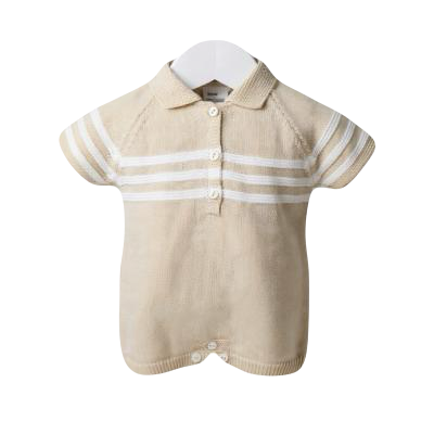 Baby Boys Mateo Knitted Romper