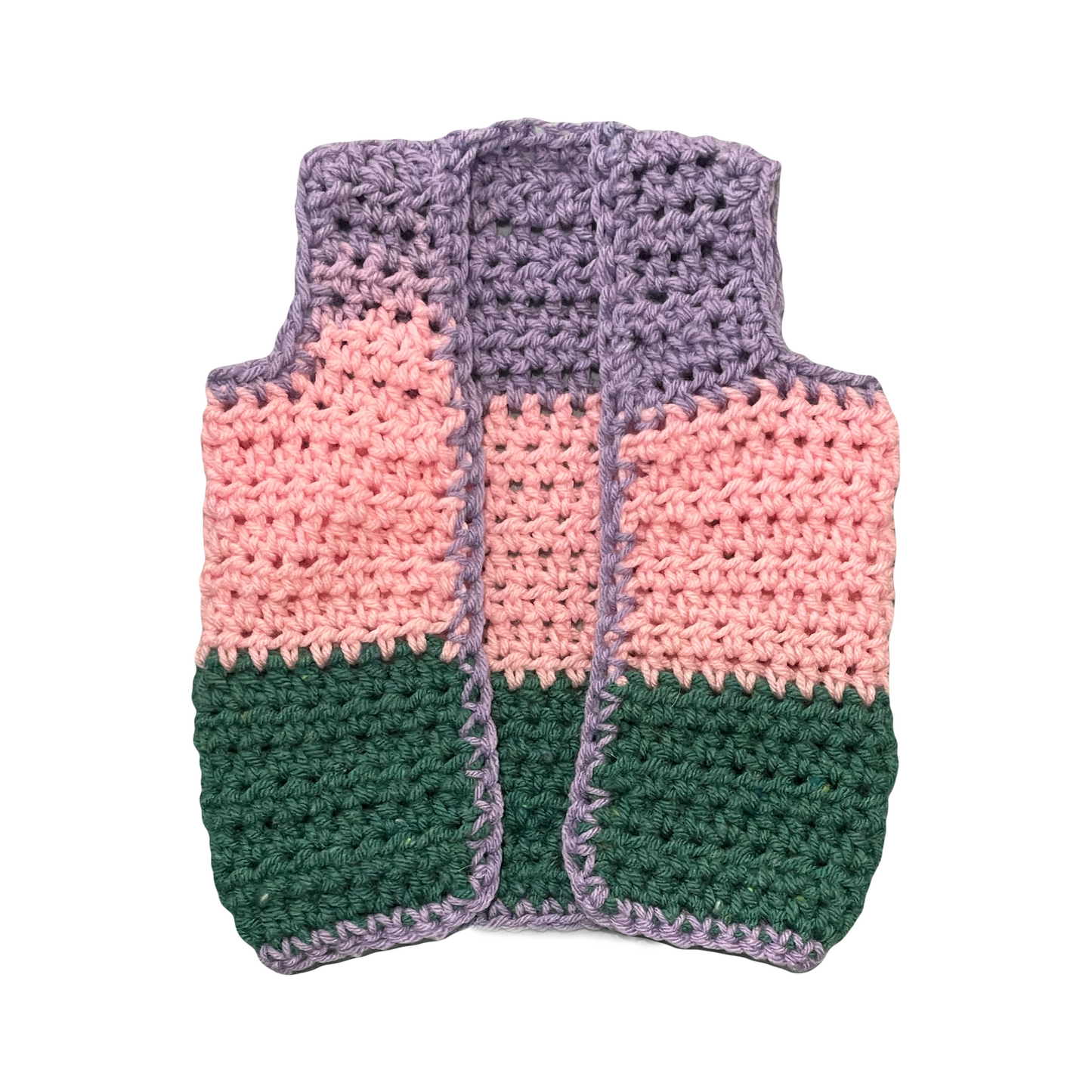 Hand Crocheted Waistcoat