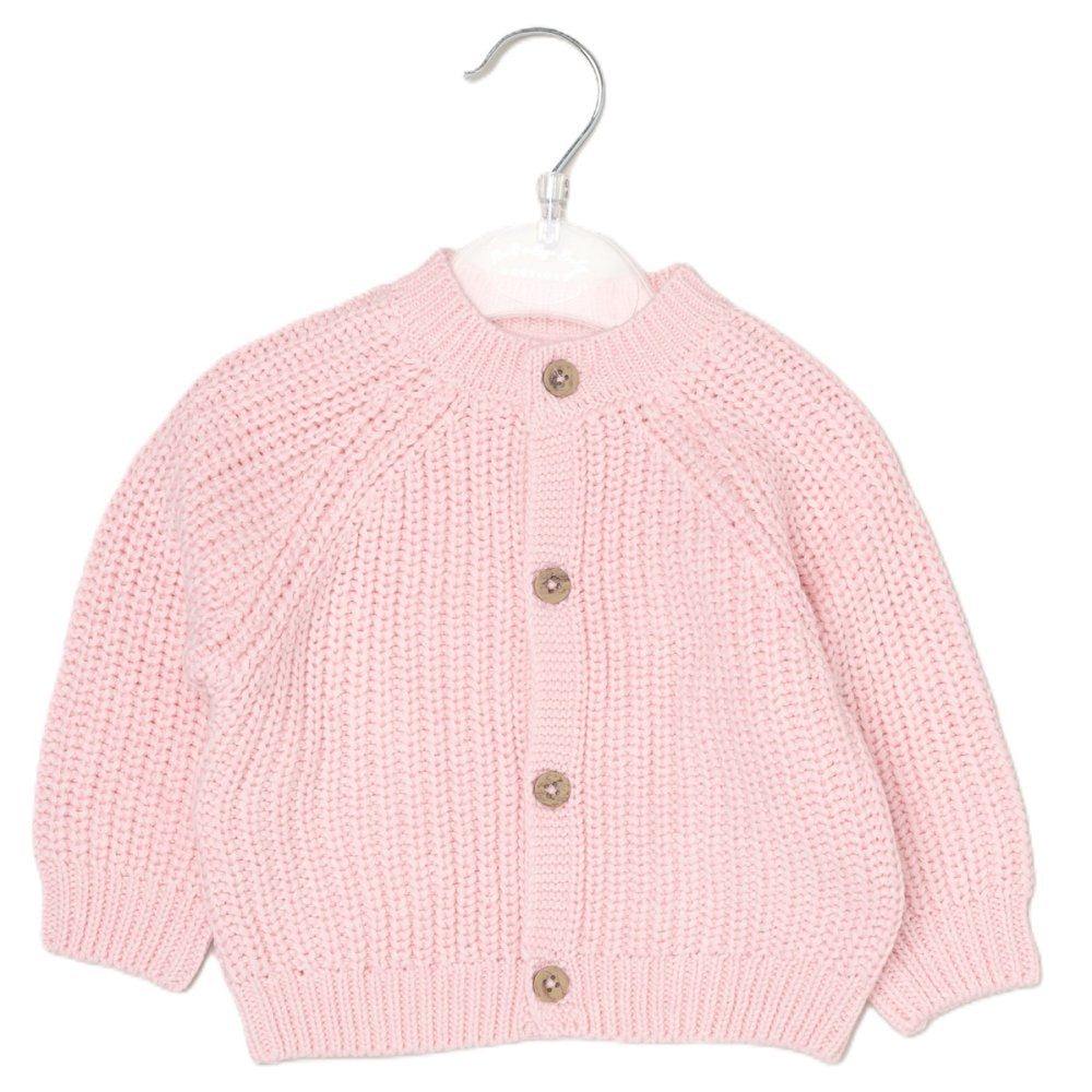 Baby Girls Knitted Cardigan with Embroidery