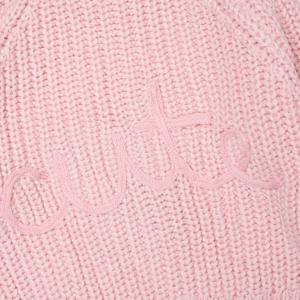 Baby Girls Knitted Cardigan with Embroidery