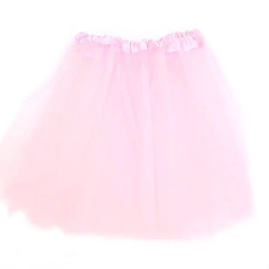 Pink Double Layer Net Tutu Skirt