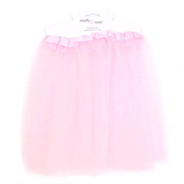 Pink Double Layer Net Tutu Skirt