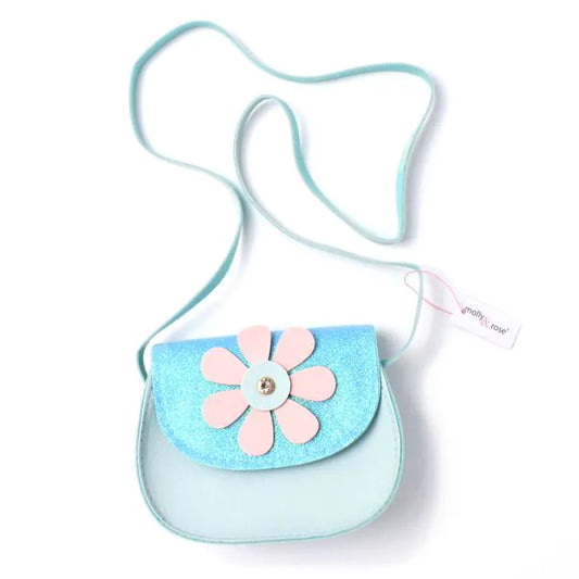 Glitter Daisy Saddle Bag
