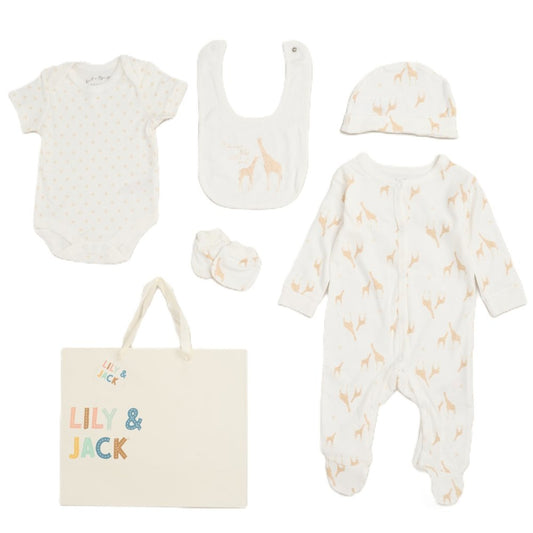 Baby Giraffe 6 Piece Gift Set
