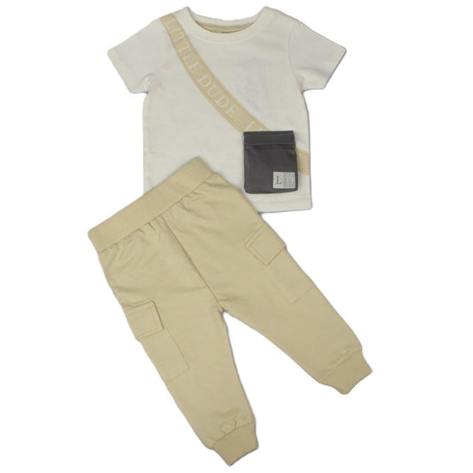 Baby Boys Little Dude Outfit