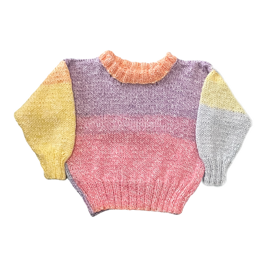 Hand Knitted Ombré Jumper