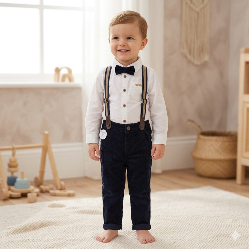 Boys Bow Tie & Braces Outfit