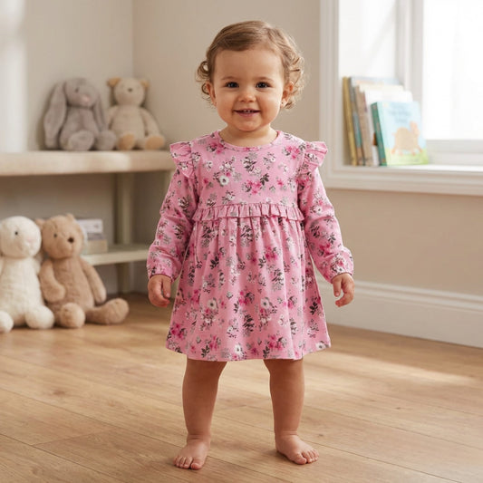 Baby Girls Floral Empire Dress