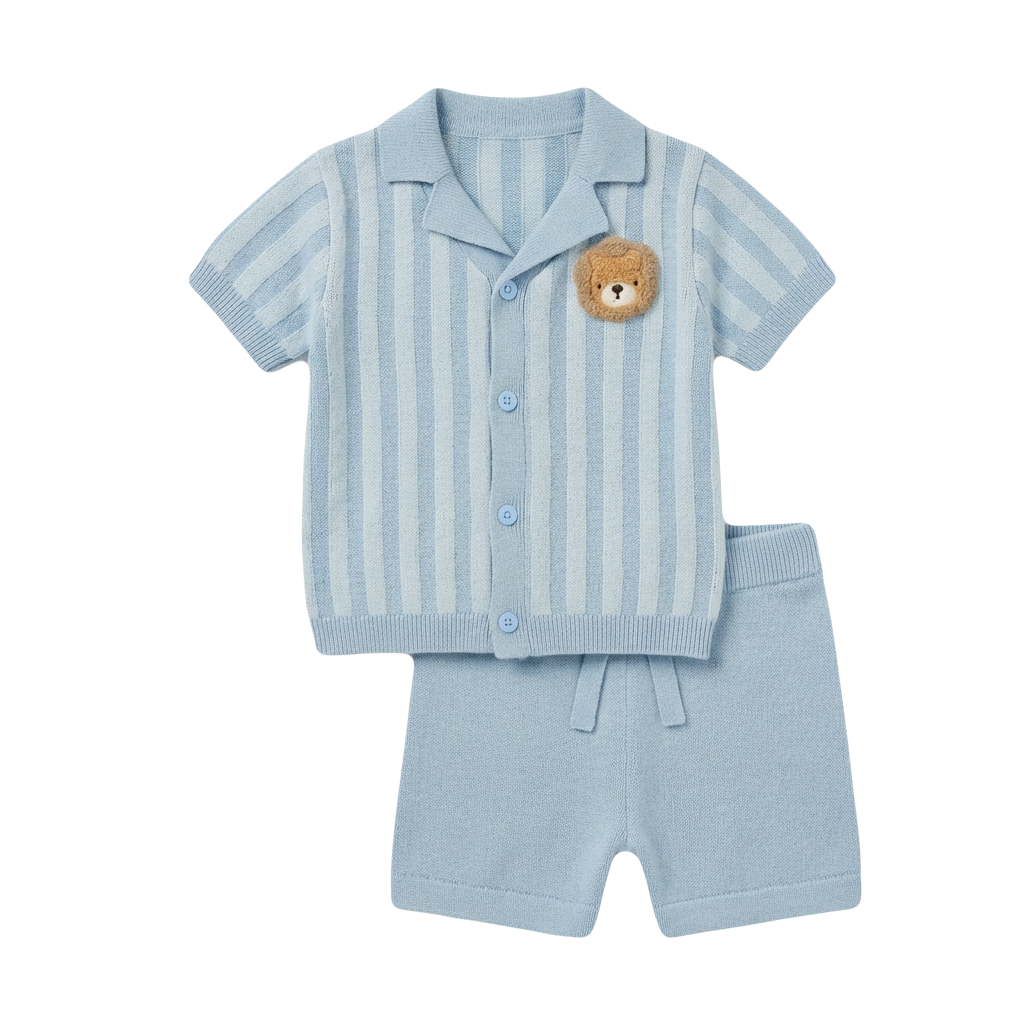 Baby Boys Shirt & Shorts Outfit